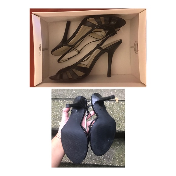 Vintage Inspired Sling Back Heels - Picture 3 of 4